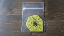 3 NEW Vintage Dart Flights Yellow Spider