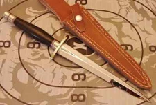 FAIRBAIRNS-SYKES WW II COMBAT FIGHTING COMMANDO DAGGER KNIFE WITH SHEATH