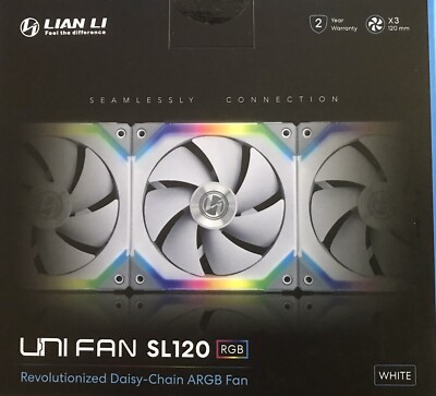 Lianli uni fan sl120 セット UNI FAN SL120 / SL140 - Daisychainable Fan
