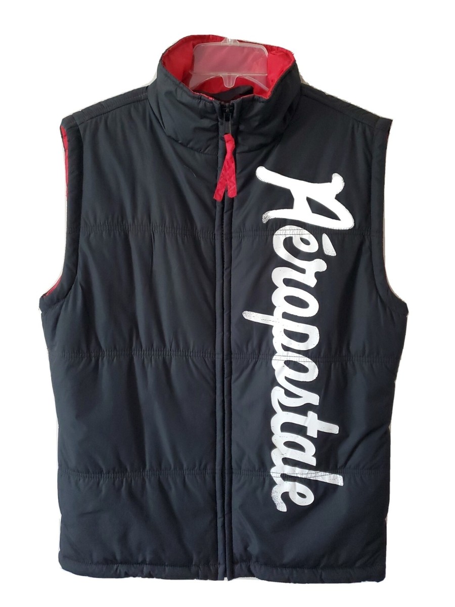 Aeropostale puffer vest hot sale