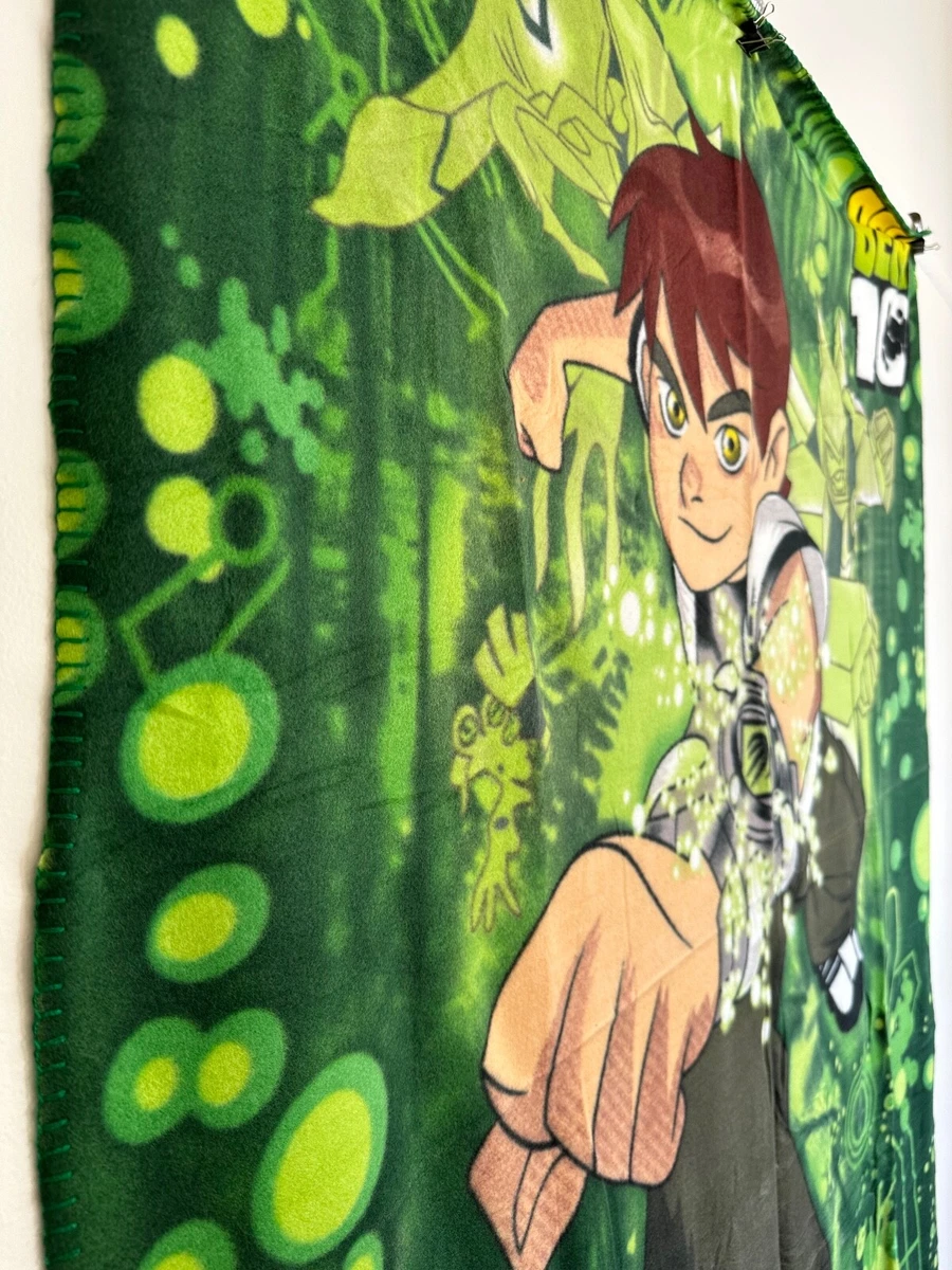 Ben 10 fleece blanket clearance
