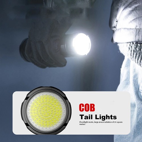 Linterna LED Láser Blanco Foco de Emergencia Linterna Táctica Más Potente - Imagen 5 de 21