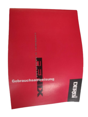 Derbi Fenix 50 Nude User Manual Gebrauchsanweisung Bedienungsanleitung Handbuch