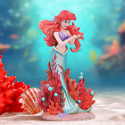 ✤ New Disney Showcase Botanical Figurine Little Mermaid Ariel Coral Sabistian