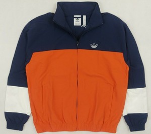 blocked warm up jacket