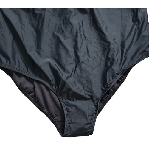 Traje de baño ROATAN negro de una pieza traje de baño para mujer talla grande 4X piscina playa resort - Imagen 5 de 10
