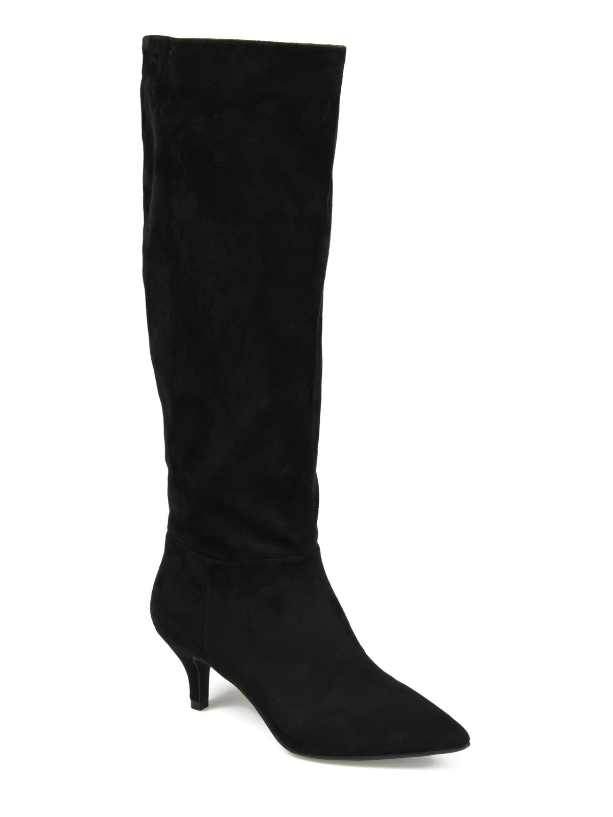 wide calf kitten heel boots