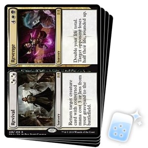 Ravnica Allegiance R MTG X4: Revival //// Revenge FREE US SHIPPING! NM-Mint