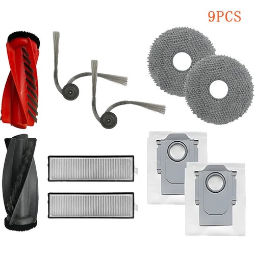 For Roborock Qrevo Curv/P20 Pro Robot Vacuum Cleaner Main/Side Brush Filter Set - Picture 11 of 67