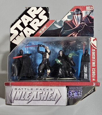 スター・ウォーズ UNLEASHED BATTLE PACK Hasbro Star Wars Unleashed Battle 4 Pack Shock Trooper Pack