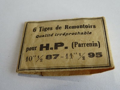Roue De Moyenne Pour Montre HP PARRENIN - Taille 10 1/2 87 - 11 1/2 95 - Pièce Horlogerie Neuve Sans étiquette