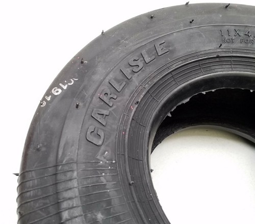 9494 Rotary Carlisle 5120111 Tubeless Tire 11X400X5 Smooth Tread 4 Ply - Picture 2 of 4