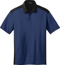 Port Authority Colorblock Lightweight Wrinkle Resistant Polo
