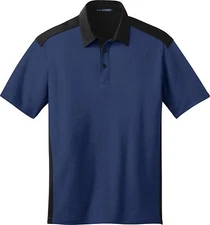 Port Authority Colorblock Lightweight Wrinkle Resistant Polo