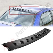 Black Shark Fin Rear Window Roof Wing Spoiler For 2002-07 Mitsubishi Lancer