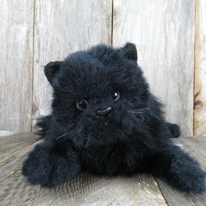 black pomeranian plush