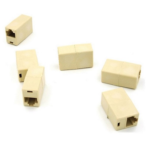10PCS RJ45 Female to Female Network Ethernet Lan Cable Joiner Connector3CB_FR-mx - Zdjęcie 7 z 7