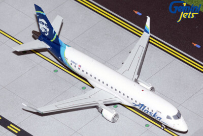 Alaska Airlines Embraer 175 N186SY Gemini Jets G2ASA1041 Scale 1:200 IN STOCK