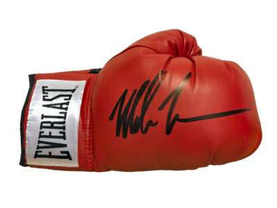 IRON MIKE TYSON WORLD CHAMPION SIGNED EVERLAST BOXING GLOVE