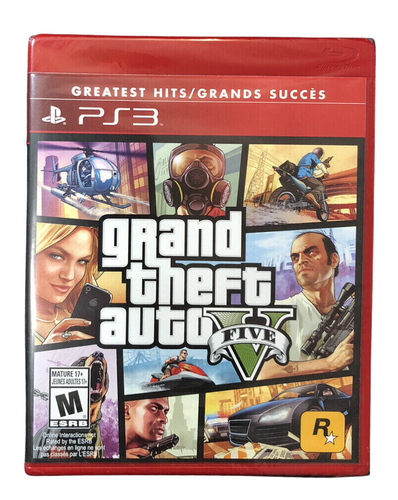 Grand Theft Auto V - GTA V - GTA 5 PS3 - Rockstar Games - GTA - Magazine  Luiza