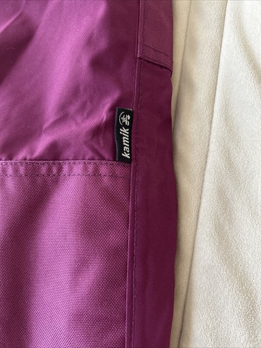 New Kamik Kids' Purple Waterproof Winkie Snow Overall Pants Size 6 - Picture 11 of 22
