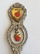 Vintage Souvenir Spoon Collectible Apple British Columbia Keremeos Canada