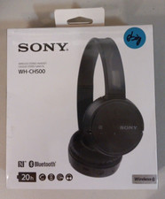 Sony WH-CH500 Bluetooth Headband Headset - Black