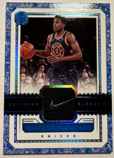 Frank Ntilikina - 17-18 Cornerstones Building Blocks Super Prime Nike Swoosh 1/1