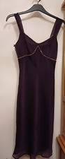 Party Dress (Nearly new) Purple length 44" fully lined