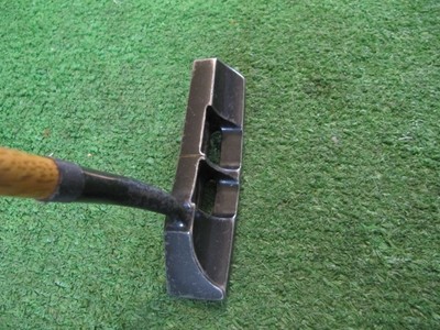 CALLAWAY MILLED FACE MF-1 HICKORY STICK PUTTER, 33 INS. LAMKIN