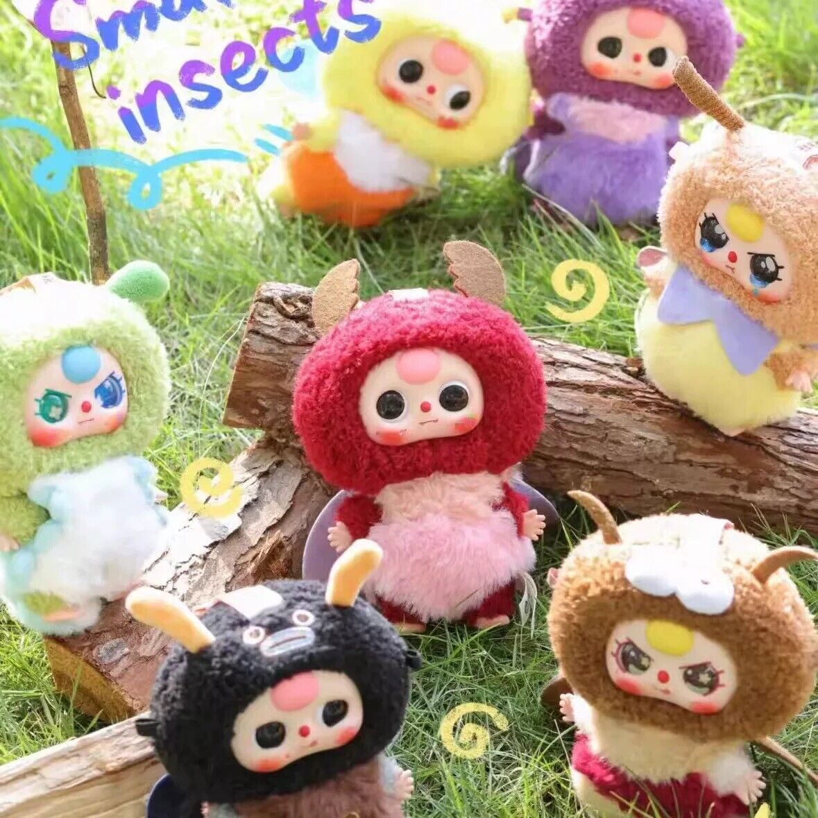 Baby Three Elf Plush 小精霊 オリジナル商品 Authentic Baby Three Elf Plush Blind Box Figures Kawaii
