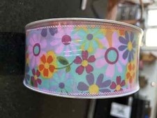 Member's Mark Sam's 2025 Spring Wired Ribbon Floral 2.5 inch--5 yards