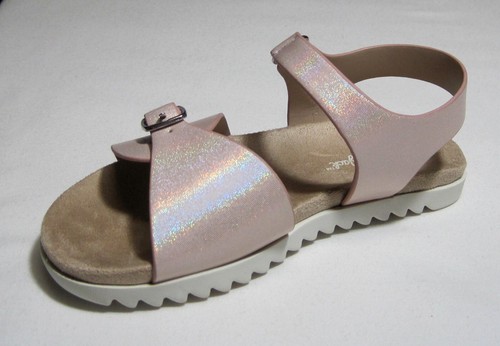 Toddler Girls Footbed Sandals Blush, NWT, cat & Jack - Picture 3 of 5