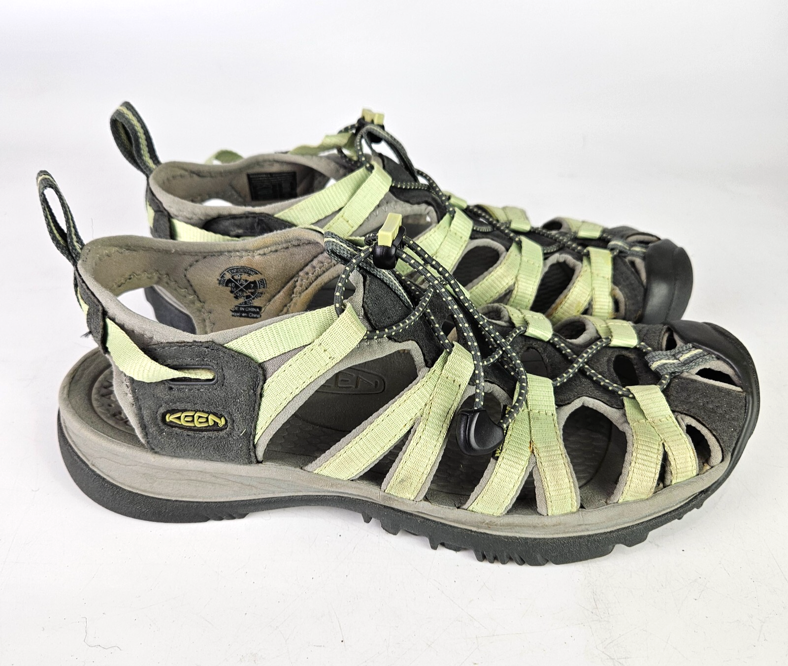Sandali sportivi impermeabili Keen Whisper verde chiaro da donna taglia:9 5 trekking trail