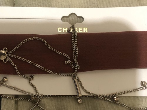 NEW! Charlotte Choker Necklace Set Fashion Jewelry Accessory - Picture 4 of 6