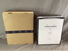 Alumani MAH100-2D-2B Medium Heavy Duty Dog Pet Door Aluminum Black