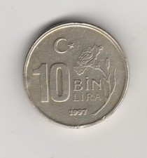 10 Bin (10000) Lira Türkei 1997 (4883)