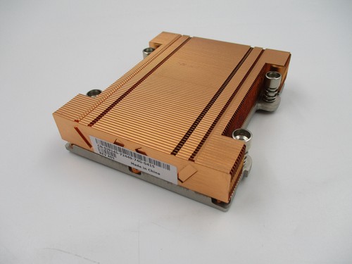 Dell PowerEdge 860 Copper CPU Processor Heatsink P/N: 0J9145 Tested - Picture 2 of 3
