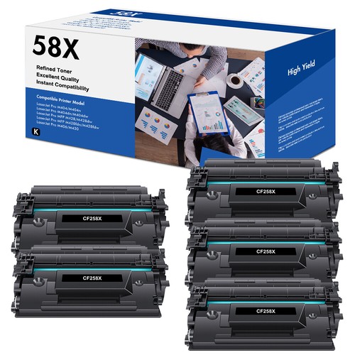 58X Toner Cartridge For HP CF258X LaserJet M404 M404dn MFP M428fdw No Chip LOT - Picture 13 of 16