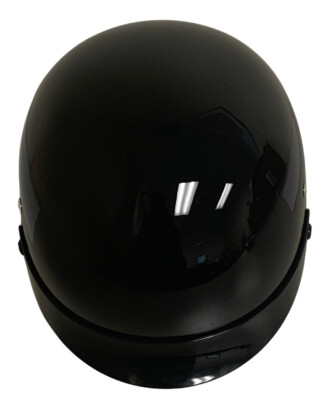 black motorcycle helmet one day shipping NEW DOT CS CRUISER MOTORCYCLE HELMET BLACK MEDIUM ***SAME DAY SHIPPING ***