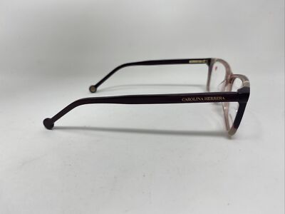 CAROLINA HERRERA CH 0066 C19 53/14/145 PINK BURGUNDY FLEX  display picture 3