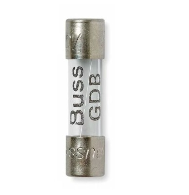 Bussmann Gdb-8A Lot 100 Glass Fuse, Gdb Series, Fast-Acting, 8A, 250V Ac, 80A At