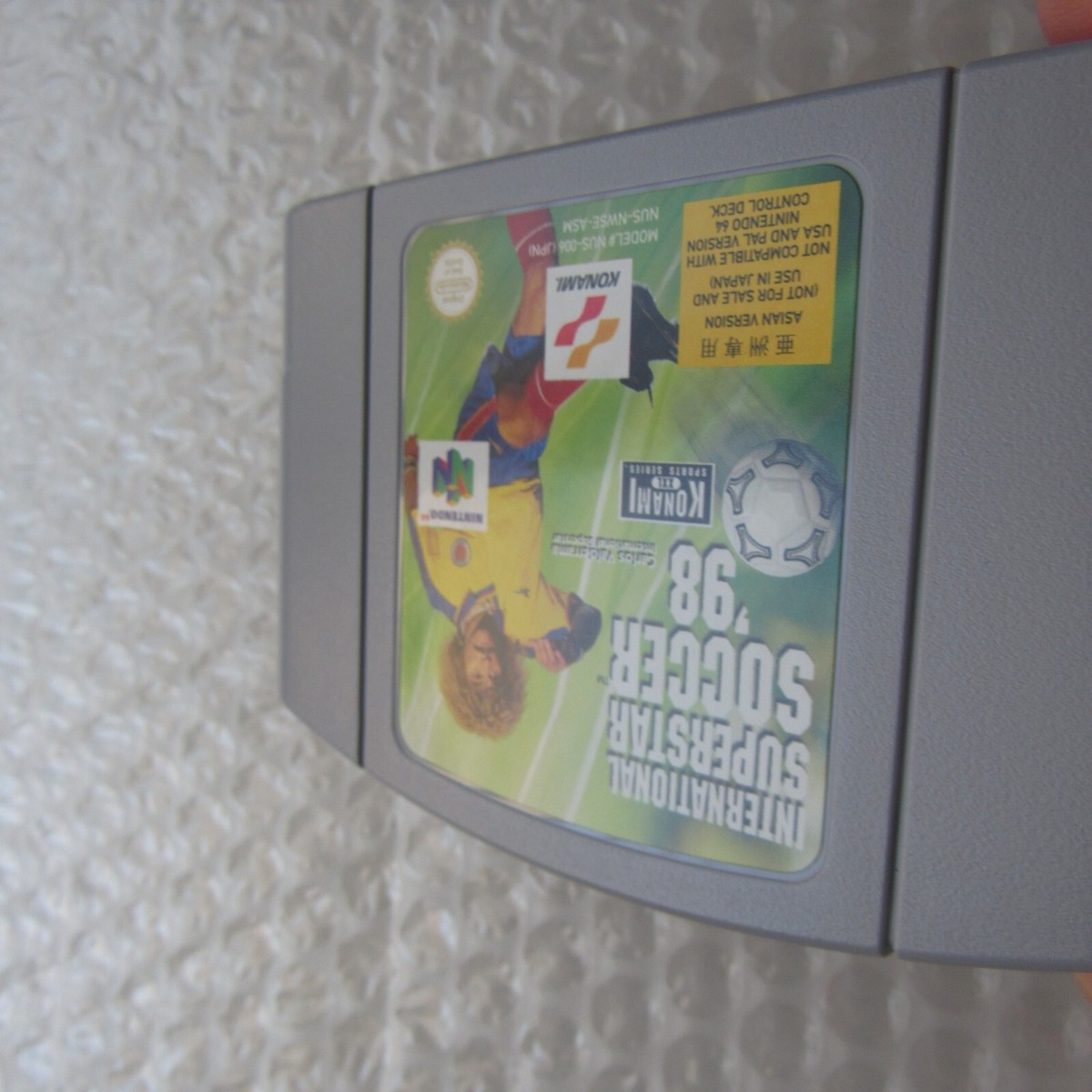 Asian Version Variant International Superstar Soccer 98