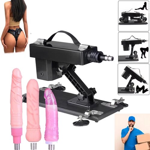 Sex Maschine Fickmaschine mit Dildo Set Sexspielzeug Vibrator Anal Stimulator DE - Bild 1 von 16