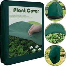 Plant Covers Freeze Protection 10 FT x 30 FT Frost Cloth Plant Freeze 