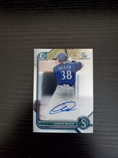 Charlie Welch - 2022 Bowman Chrome 1st Prospect Autograph - ON-CARD AUTO