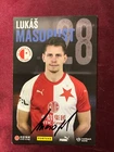 Autograph LUKAS MASOPUST-Slavia Prague/Praha-24 Caps CZECH REP.-Josef-signed-AK