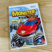 Nintendo Wii Monster 4x4 World Circuit Video Game