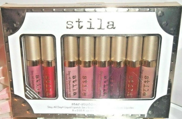 stila 8 piece lip set