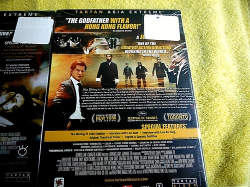 NEW/SEALED 6 DVD SET TARTAN ASIA EXTREME HORROR FILMs+ SLIPCOVERS SET BAD BLOOD - Foto 12 di 12